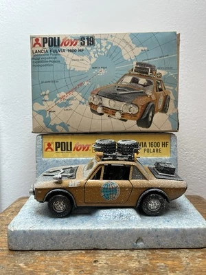 POLITOYS S19 Lancia Fulvia 1600 HF spedizione polare dalla polistil al polo 1/25 - Immagine 1 di 4