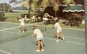 Dorado Beach Golf And Tennis Club Puerto Rico Postcard 1960s - Picture 1 of 3