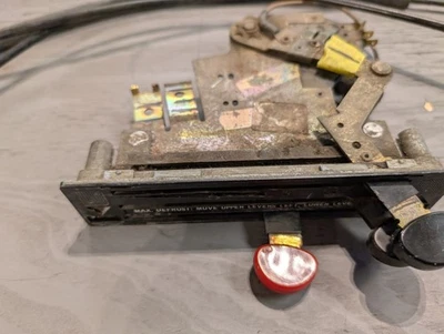 Control de calefacción de tablero Porsche 914 OEM (#Y1) Foto 1 de 4