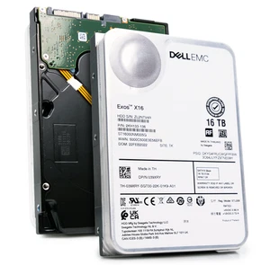Dell/Seagate Exos X16 16TB ST16000NM005G 4Kn 7.2K RPM SATA 6Gb/s 3.5" HDD - Picture 1 of 7