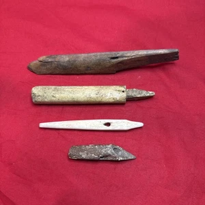 Eskimo Inuit Harpoon Starter Set St. Lawrence Island Alaska Artifact - Picture 1 of 6