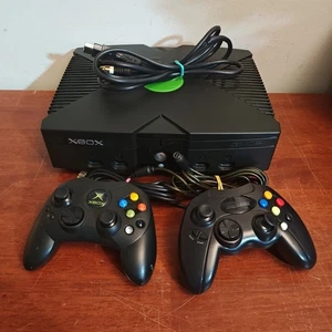 Consola Xbox Original Paquete 1 Controlador OEM Cable A/V Controlador Sin Probar - Imagen 1 de 14
