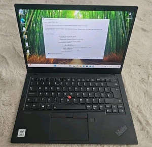 Lenovo ThinkPad X1 Carbon Gen 8 i7-10510U 16GB RAM 512GB SSD 14" FHD - Picture 1 of 8