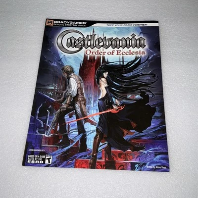 CASTLEVANIA THE ORDER OF ECCLESIA OFFICIAL STRATEGY GUIDE By Bradygames VGC RARE - Image 1 of 4