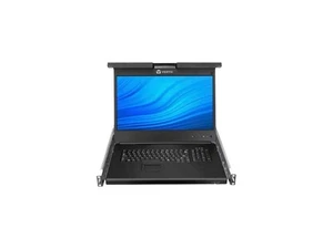 Vertiv Avocent 18,5" LCD console di accesso rack interruttore KVM LRA185KMM8D-G01 - Foto 1 di 1