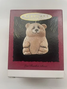 NEW 1995 Hallmark Keepsake Ornament Lou Rankin Bear Christmas with Box - Picture 1 of 5
