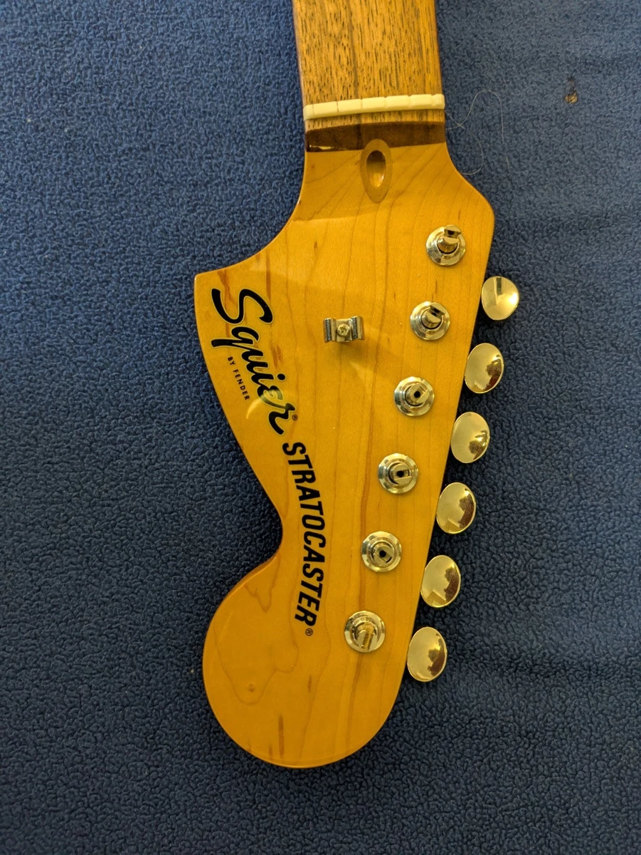 FLEOR Squier Strat エレクトリック ギター パーツ用の SSH ハムバッカー ピックアップ セットを備えたロード済みの配線済みストラト ピックガード、3 プライ ク Squier CERAMIC Pickup Vs Fleor AlNiCo 5 COMPARISON -  Cheap Humbucker