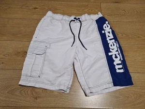 Mens Medium Swim Shorts McKenzie White (F) - Picture 1 of 6