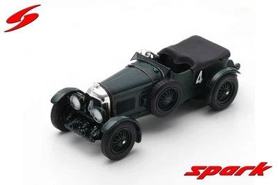 Spark 43LM30 1/43 BENTLEY SPEED SIX N.4 VINCITORE 24H LE MANS 1930 Modello Auto - Immagine 1 di 4