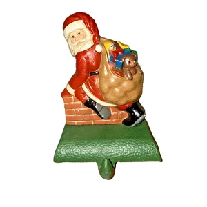 Soporte para medias Santa Bolsa de juguetes Chimenea Hierro Fundido Colgador - Imagen 1 de 4