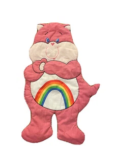 Appendiabiti da parete trapuntato vintage anni 80 Care Bears Cheer Bear fatto a mano da kit - Foto 1 di 11