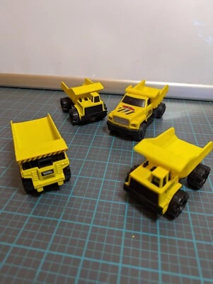 Little Tonka Toy Trucks Lot Of 4 Diecast & Plastic - Image 1 of 4