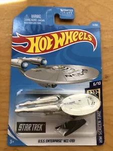 Hot Wheels 2019 SCREEN TIME U.S.S. ENTERPRISE NCC-1701 3/250 - Foto 1 di 6