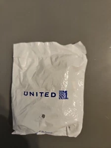 United Airlines Wired Earbuds Earphones Headphones - Sealed - Picture 1 of 2