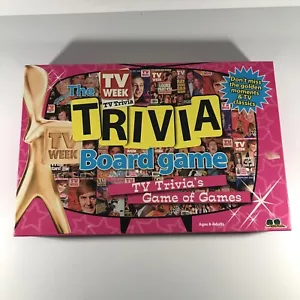 The TV Week Trivia Board Game 2005 Ages 8 - Adult Up To 6 Players - Picture 1 of 10