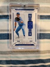 2019 National Treasure George Brett Game Gear 36/49