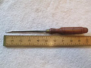 A MINT ! MINT ! Buck Bros 1/8" Bevel Edge Paring Chisel - Apple Handle - 10"L - Picture 1 of 7