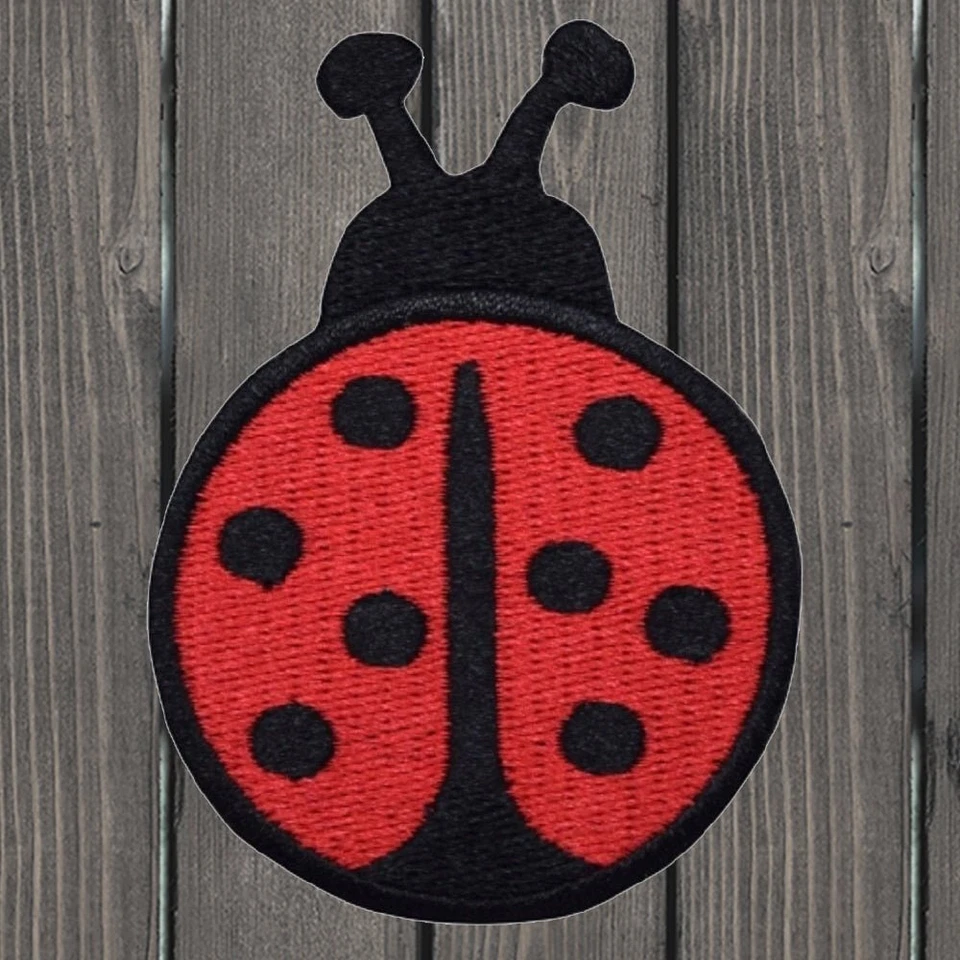 Ladybug Embroidered Patch — Iron On - Image 1 of 1