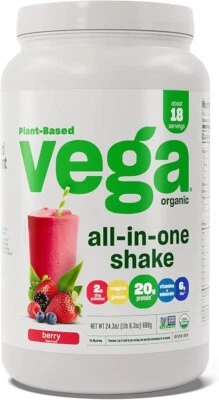 Proteína em pó vegana All-in-One orgânica Vega - Imagem 1 de 4