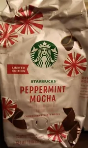 2 Starbucks Peppermint Mocha Coffee 11 oz (SEE PICS) (C017) - Picture 1 of 3