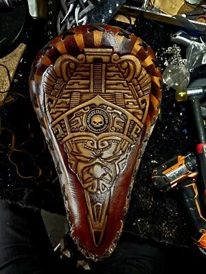 Traje de asiento individual Harley Bobber Chopper Foto 1 de 4