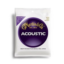 Martin & Co M175 Bronze Custom Light Acoustic Guitar Strings 11 - 52