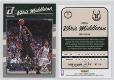 2016-17 Panini Donruss Press Proof Silver /299 Khris Middleton #7