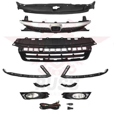 For 2009-11 Civic Grilles/Fog lights /Bumper & Headlight Brackets/Radiator Cover - Изображение 1 из 4