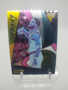 2022-23 Panini Flux #2 Jayson Tatum Flux Appeal Insert Silver Prizm Celtics