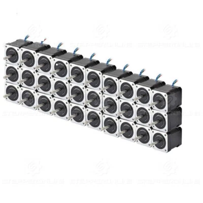 Motor de passo Stepperonline Nema17 84 oz. pol. 2A robô CNC Reprap Makerbot Arduino - Imagem 1 de 4