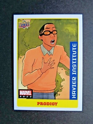 2020 UPPER DECK MARVEL AGES *STICKER PARALLEL* CHASE CARD #50 PRODIGY - Image 1 of 2