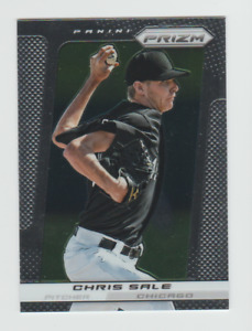 2013 Panini Prizm #105 Chris Sale card, Boston Red Sox