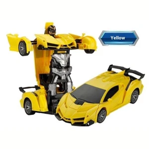 Transformer Remote Control Toy Car, 360° Drift Rotation Stunt, One-key Transform - Picture 1 of 13