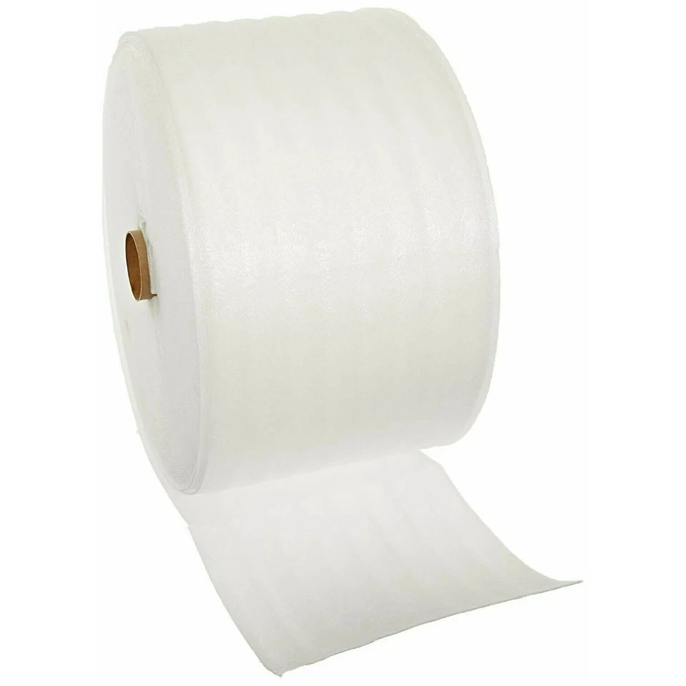 Foam Wrap Roll 1/4" x 50' x 12" Packaging Perforated Micro 50FT Perf Padding - Image 1 of 1