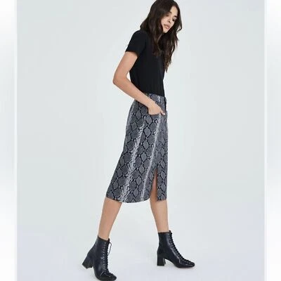 AG Adriano Goldschmied Womens Pencil Slit Pencil Skirt Womens Size 24 - Image 1 of 4