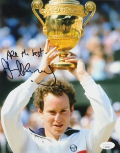 John McEnroe Signed 8x10 Photo Inscribed "All The Best" (JSA) - Picture 1 of 2