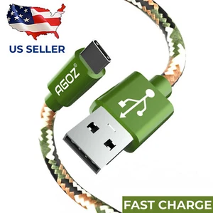 CAMO USB C Fast Charger Cable for Motorola One 5G, Edge, G Stylus Power Play 5G - Picture 1 of 9