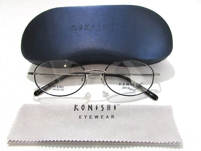 Clariti Konishi KF8383 KF 8383 01 S/Black Flex-Titanium Eyeglasses Frame - Image 1 of 2