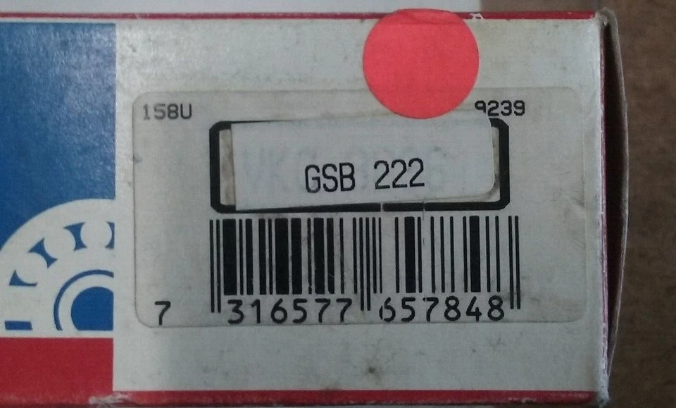 GSB222 - SKF Clutch Release Bearing (ONLY-No carrier) - image 1 of 1