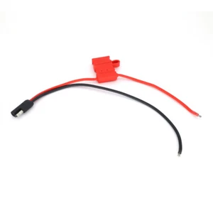 Power Cable With Fuse For Motorola Mobile Radio CDM1250 GM360 Walkie Talkie Part - Zdjęcie 1 z 11