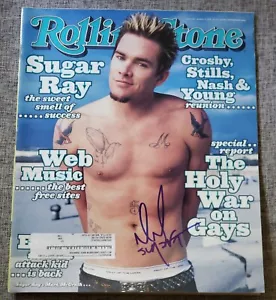 REVISTA ROLLING STONE FIRMADA POR MARK MCGRATH EDICIÓN #808 18 DE MARZO DE 1999 SUGAR RAY - Imagen 1 de 1