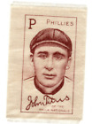 1910 - 1911 S74 Silks John Titius - Phildelphia Phillies, Excellent Condition