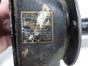 Loud horn alarm buzzer 115v Edwards and Company 310 vintage - Picture 1 of 10