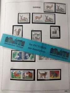 Sweden 1992-2021! vf used huge collection in 2 DAVO albums High CAT Value TOP! - Imagen 1 de 1