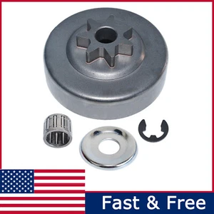 For Stihl 029 039 MS290 MS310 MS391 3/8" 7T Clutch Drum Sprocket Bearing Kit - Picture 1 of 7