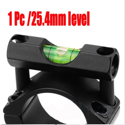 Alloy Rifle Scope Laser Bubble Spirit Level for 25.4mm/1" Ring Holder - Image 1 of 4