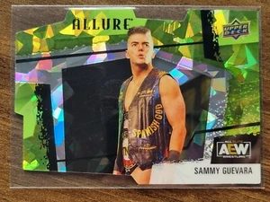 2022 AEW Sammy Guevara Green Rainbow /99 ALLURE Trading Card #86777 - Picture 1 of 2