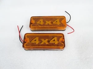 4x4 LED Amber Turn Single Indicator Light For Suzuki Samurai Sierra Gypsy #16A17 - Picture 1 of 3