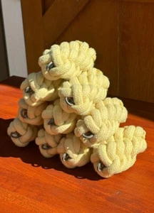 Isis Fire Poi Heads - Large 4" Wicks - Made With Kevlar Wicks - Sold as a Pair - Picture 1 of 8