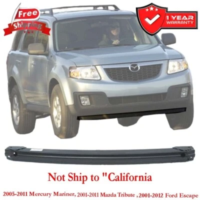 New For Ford Escape 2001-2012 Bumper ReinForcement Front Steel FO1025111 Foto 1 de 4